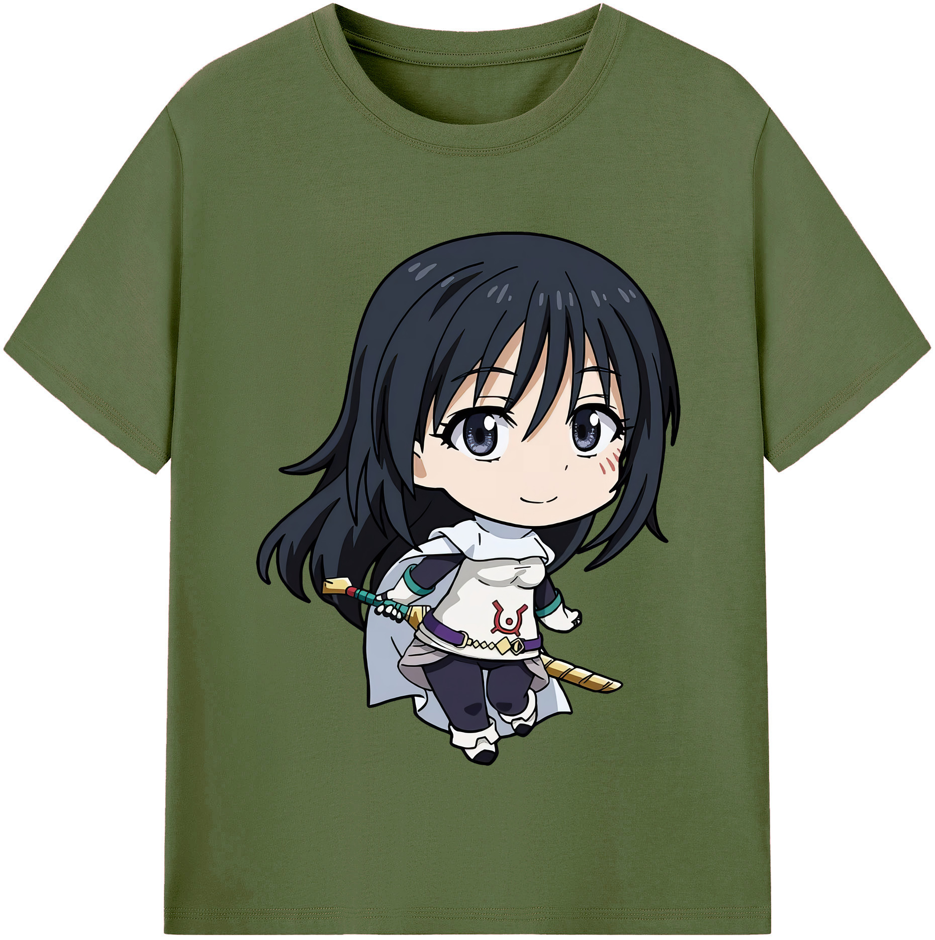 （画像用） 転スラ Regarding Reincarnated to Slime 綿100％半袖Tシャツ（フロントプリント）